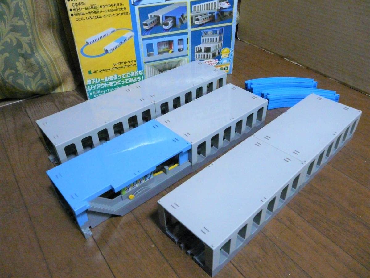Amazon | プラレール 地下レールセット used | レール | おもちゃ