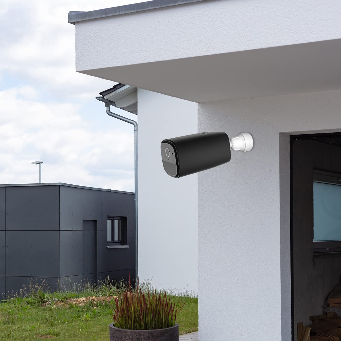 TIUIHU Silikonhülle Für EufyCam E40, Wasserdichte Silikonhülle Für Eufy Security EufyCam E40 Solarkamera