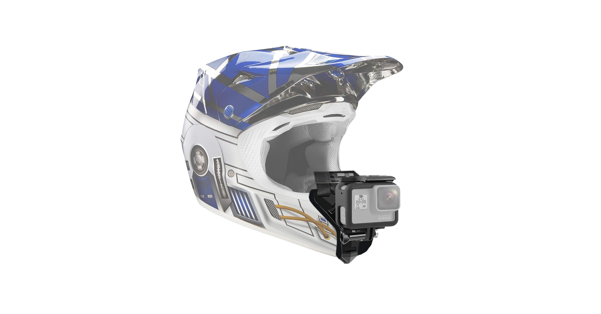 Amazon.com : vgsion Camera Motorcyce Helmet Chin Mount for