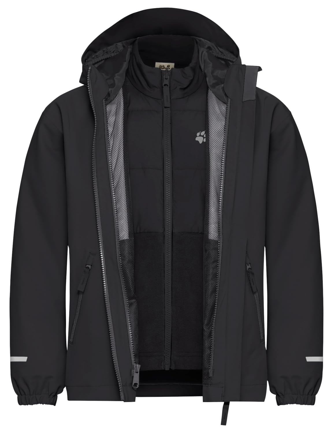 Jack Wolfskin Kurtka Chłopcy Hybrid 3in1 Jacket K
