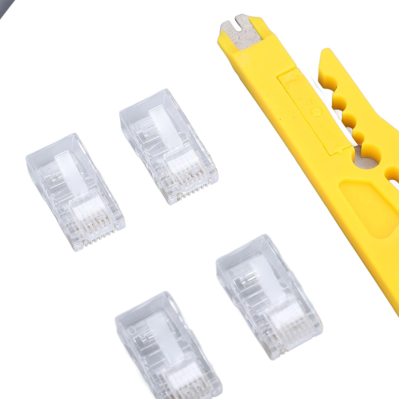 Kompatybilny z routerem antenowym Gen 2 - Zestaw z wtyczką SPX na RJ45 - Wodoodporny kabel przedłużający męski na żeński, ekranowany jednożyłowy, goły miedziany 24AWG, prędkość