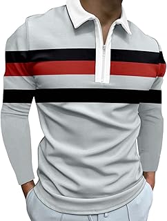 Long Sleeve Polo Shirts Mens, Golf Shirts for Men Plain Black T Shirt Mens Men's Fleece Zip Tops 3XL Polo Shirts for Men UK Tshirt Men XXXL V Neck Shirts for Men Adult Pink