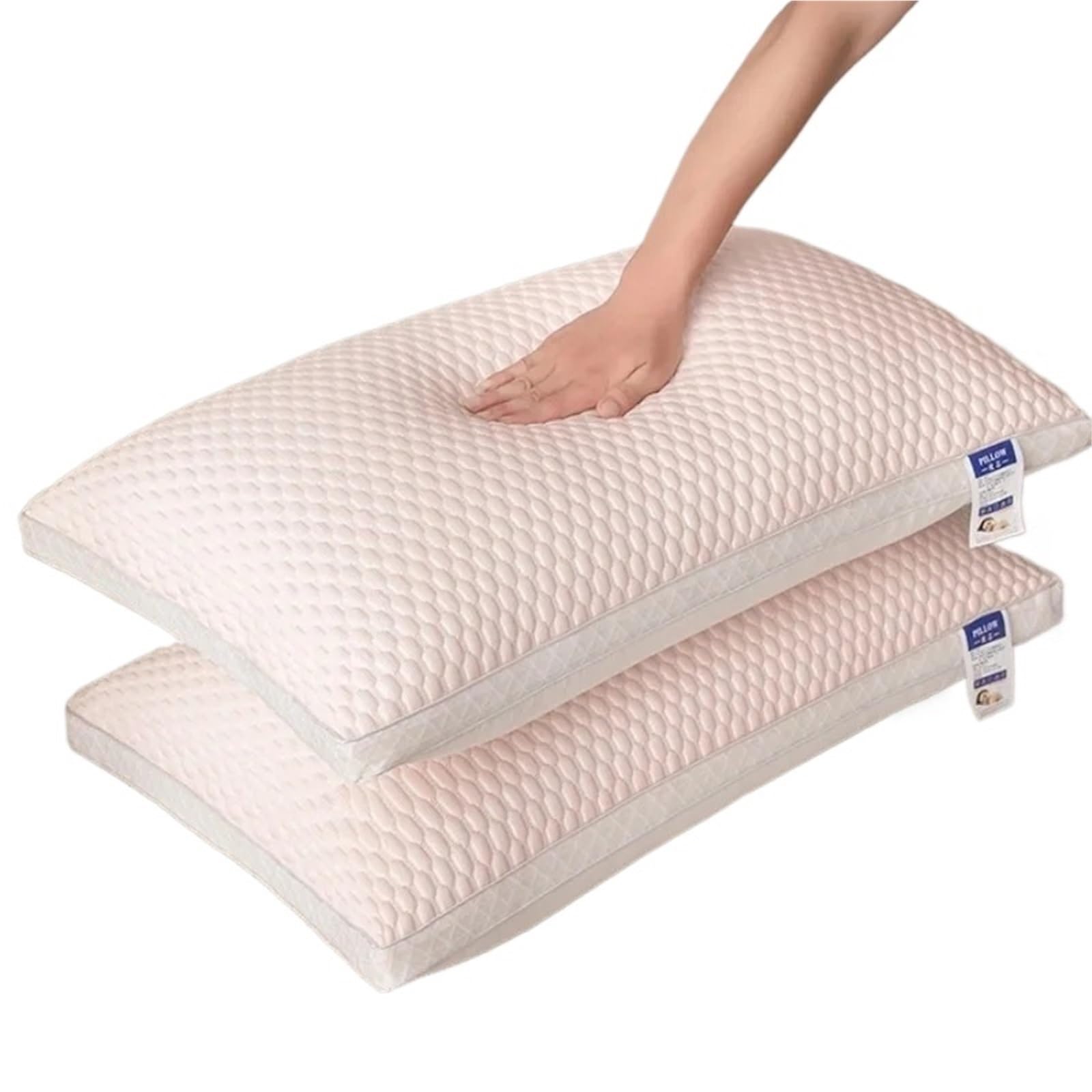 IRFHDCX Silk Pillow Summer Feather Doudou Ice Breathable for summer sleep