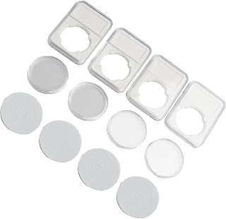 4pcs Coin Slab Cases 16-46mm Silver Display Holders