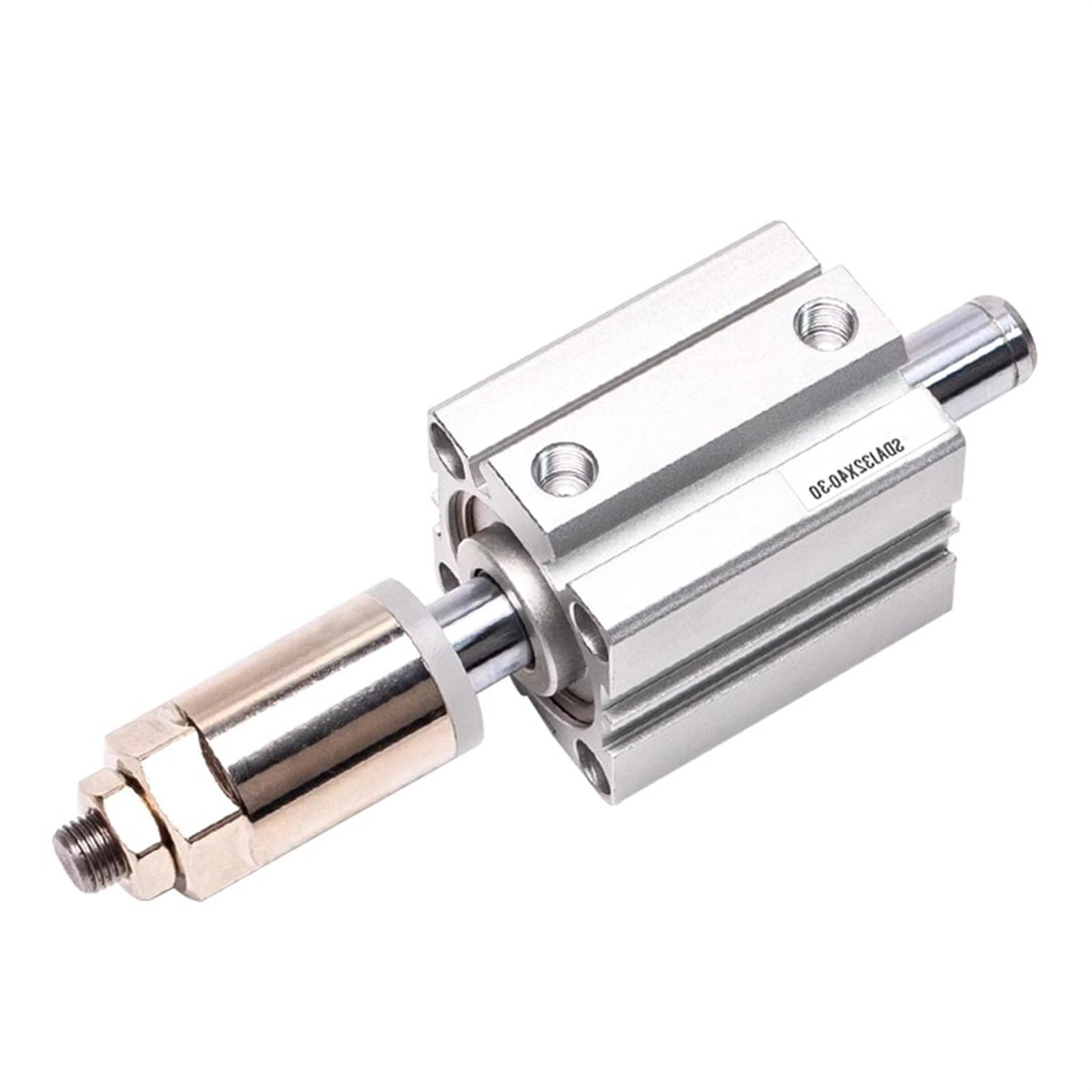 Cilindro neumático SDAJ de 16mm con carrera ajustable y carrera de 100-50-B magnético