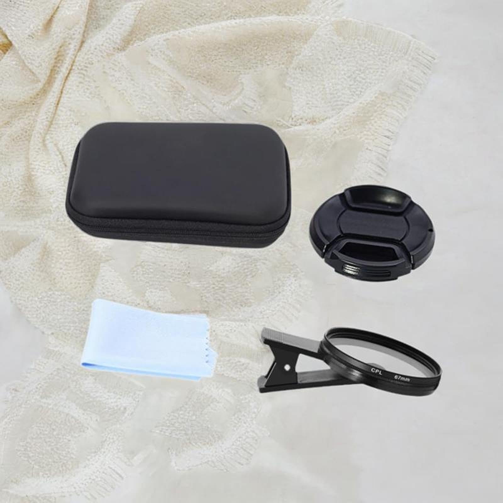 5 set di 67 mm CPL filtro polarizzatore obiettivo fotocamera per la maggior parte dei modelli di cellulari tipo C