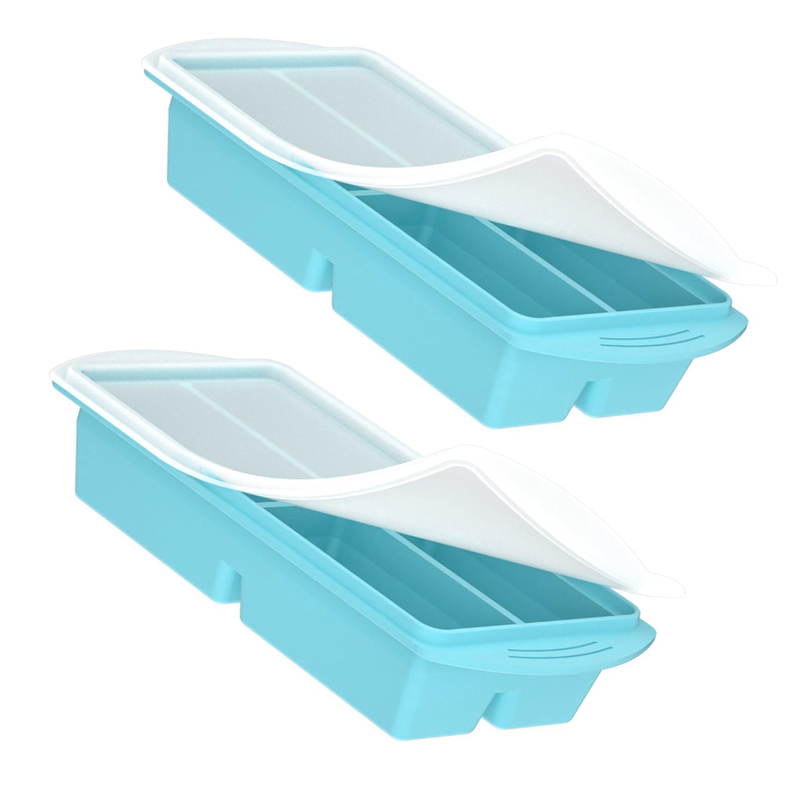 Osniyaw Lenglv Two-Piece Reusable Oversized Ice Cube Maker With Leak-Proof Cover For Everyday Needs In Kitchen Club Drinks Ice Moulds
