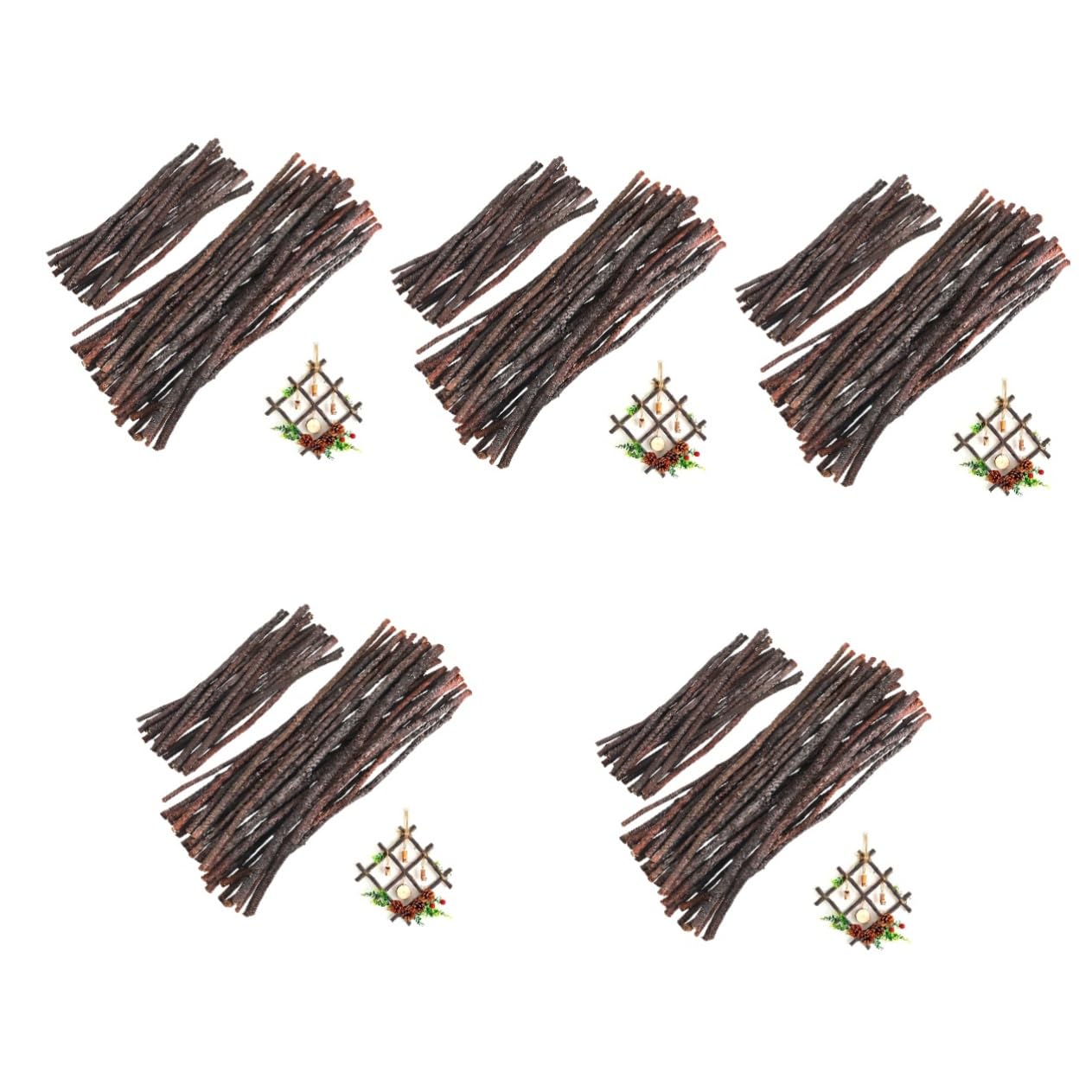 NUOBESTY 250pièces Bâtons Bois Naturel Pour Artisanat Bâtons Bois Pour Décorations Photo Et Projets Diverses Pour Créations Manuelles
