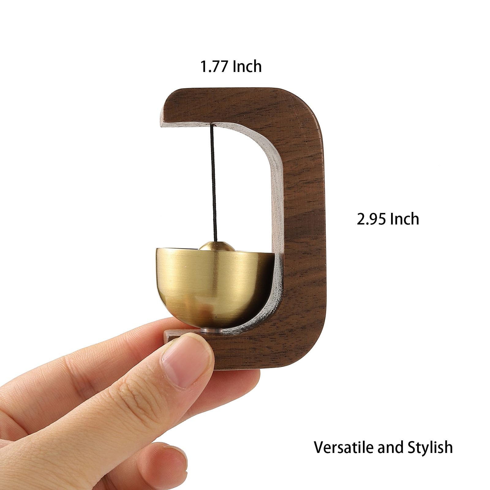 Amazon.com: IcosaMro Zen Magnetic Wood Doorbell for Home and