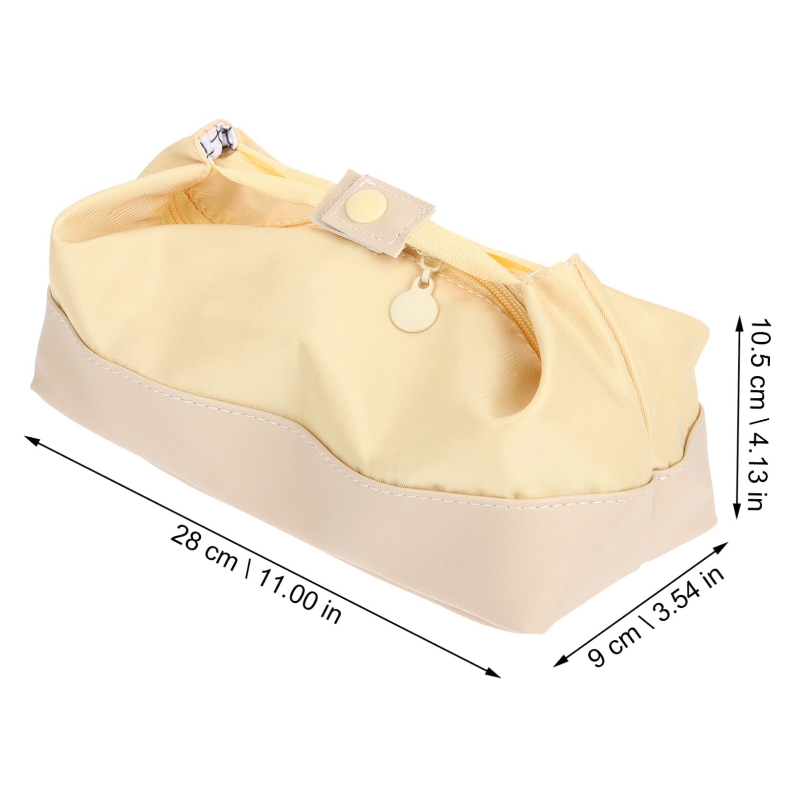 Baluue 3pezzi Borsa Portapenne Multifunzionale in Poliestere Elegante Astuccio Per Scuola Cosmetici Design Leggero Capiente Accessorio Versatile Per Ogni Occasione
