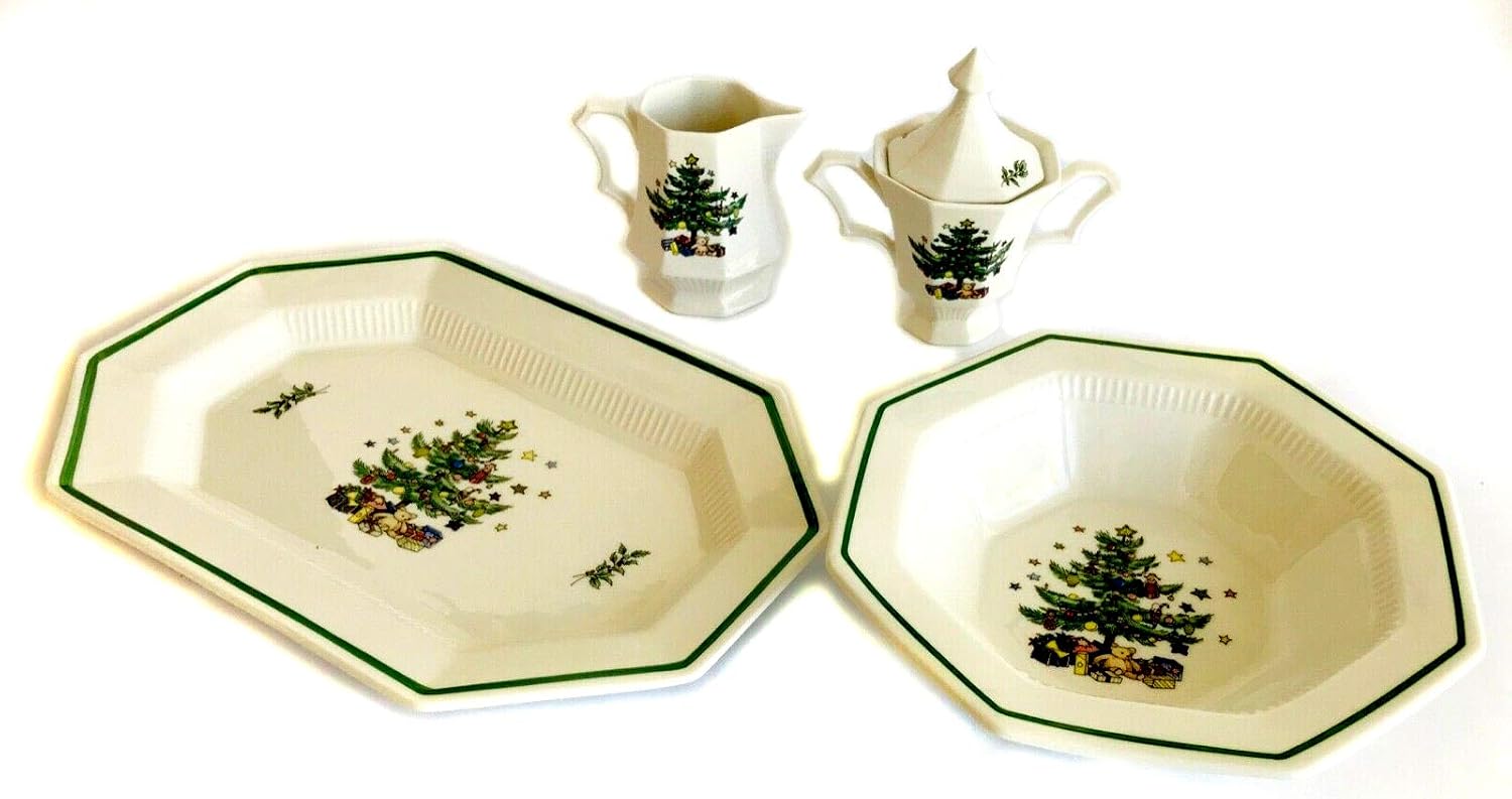 Nikko Ceramics 259 Series Nikko CeramicsChristmastime 5 Piece Completer Set