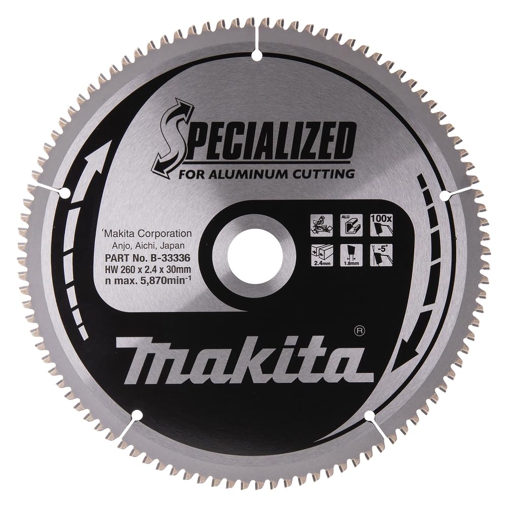 Makita spécialisés saege feuilles 260 x 30 mm, 100Z, 33336