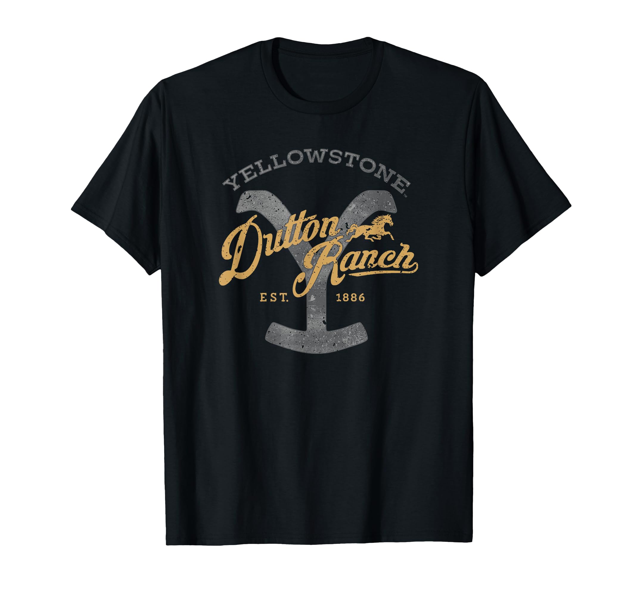 Yellowstone Dutton Ranch Est 1886 Iconic Logo Team Style T-Shirt