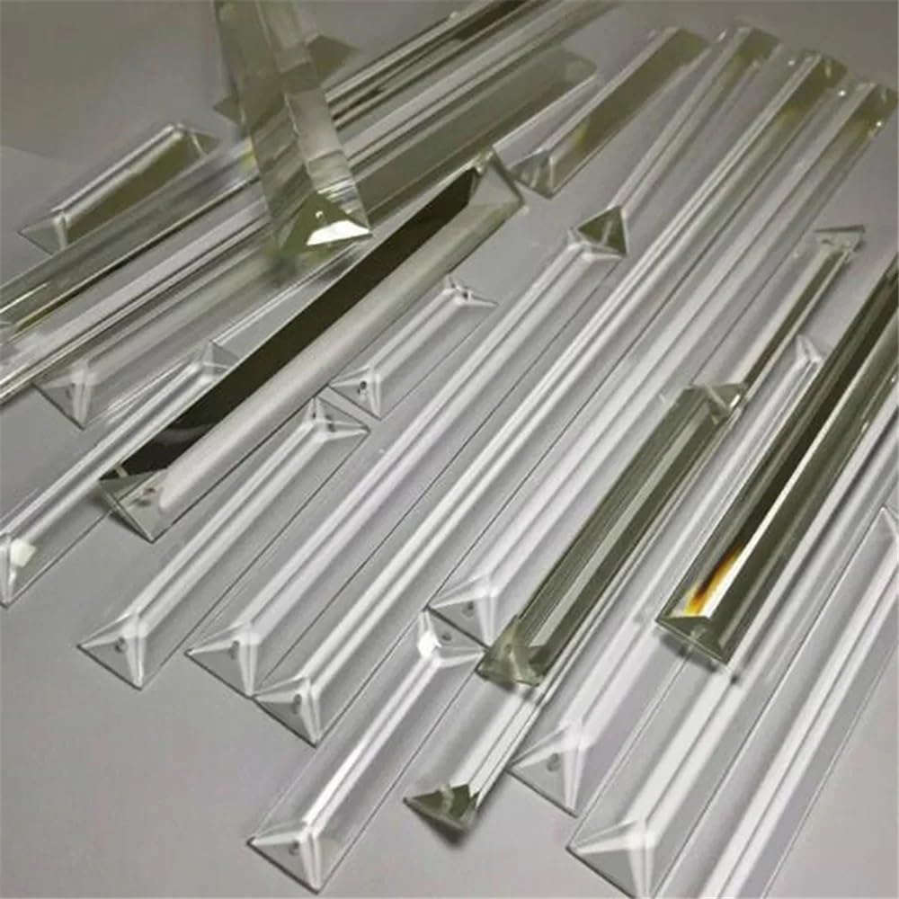 Kryształowy Żyrandol Pryzmat, Łapacz Słońca, 5 sztuk 200mm 250mm 300mm 350mm K9 szklany wiszący kryształowy żyrandol pryzmat wisiorek 1 otwory lampa oświetleniowa(250mm)
