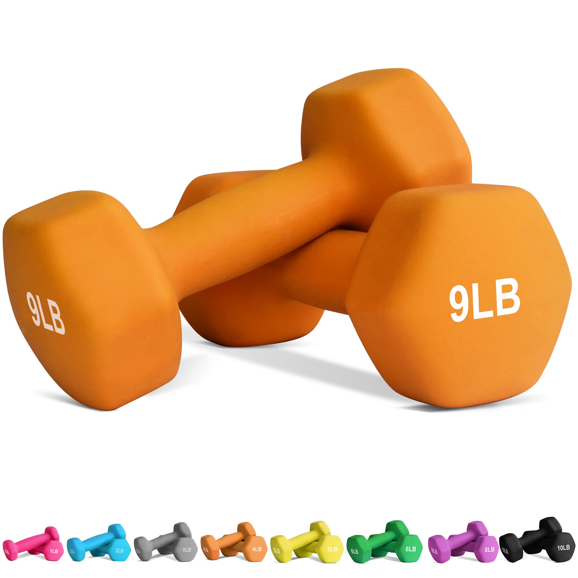 Balelinko Home Gym Equipment Workouts Strength Training Weight Loss Pilates Weights Yoga Sets Weights for Women, Men, Seniors and Youth