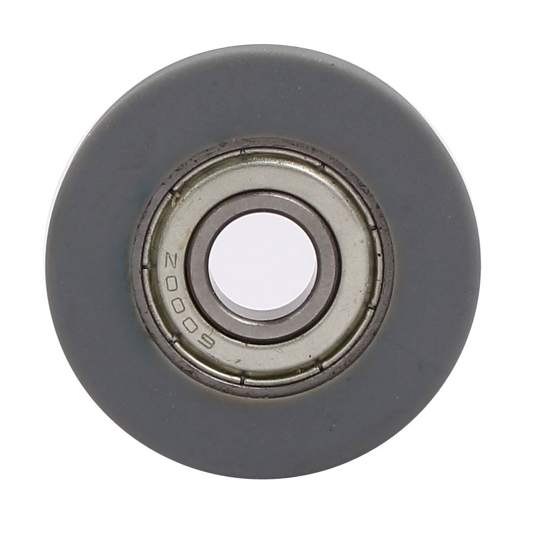 Aexit 10mm x Material handling 40mm x 10mm PU Roller Bearing Pulley Sliding Converyor Wheel Model:14as377qo48