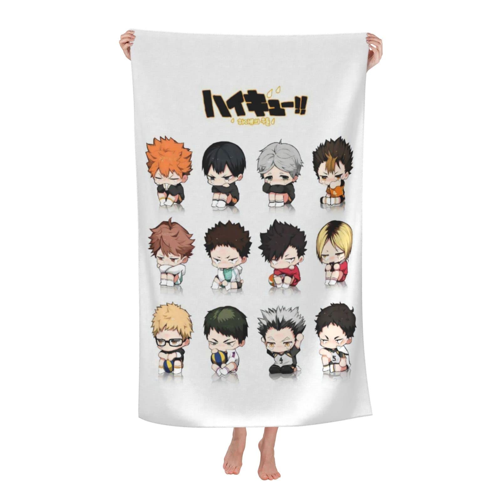 Amazon｜Cool Haikyu ハイキュー!! バスタオル マイクロファイバー