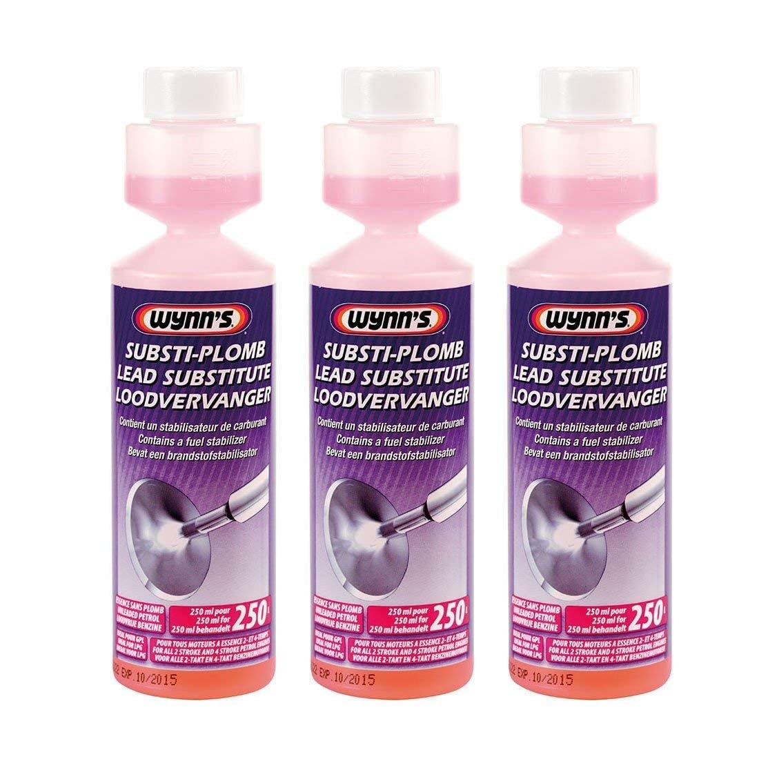 WYNNS 3 x Lead Substitue with Fuel Stabilizer 250ml
