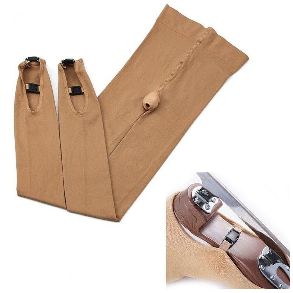 Collants De Patinage pour Femmes sur Bottes Collants De Patinage Artistique Pantalon De Gymnastique Pantalons De Gymnastique Couvre-Bottes Collants De Skate Pantalon Vêtements De Sport