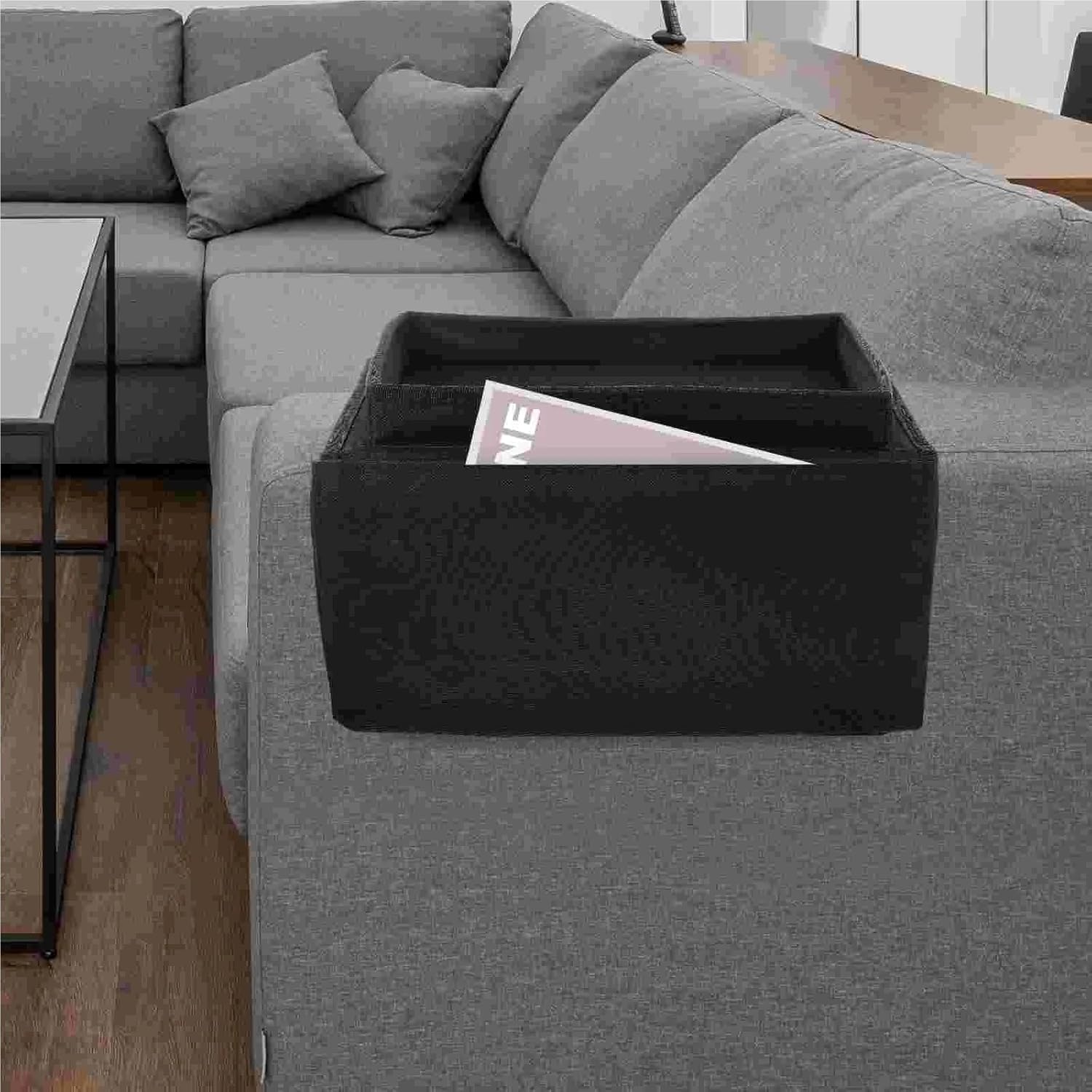 Sofa Armrest Organizer, Oxford Cloth31x19x20cm