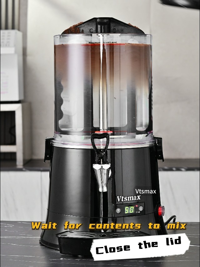 Amazon.com: Vtsmax 10L/2.6Gal Commercial Hot Chocolate Machine Hot