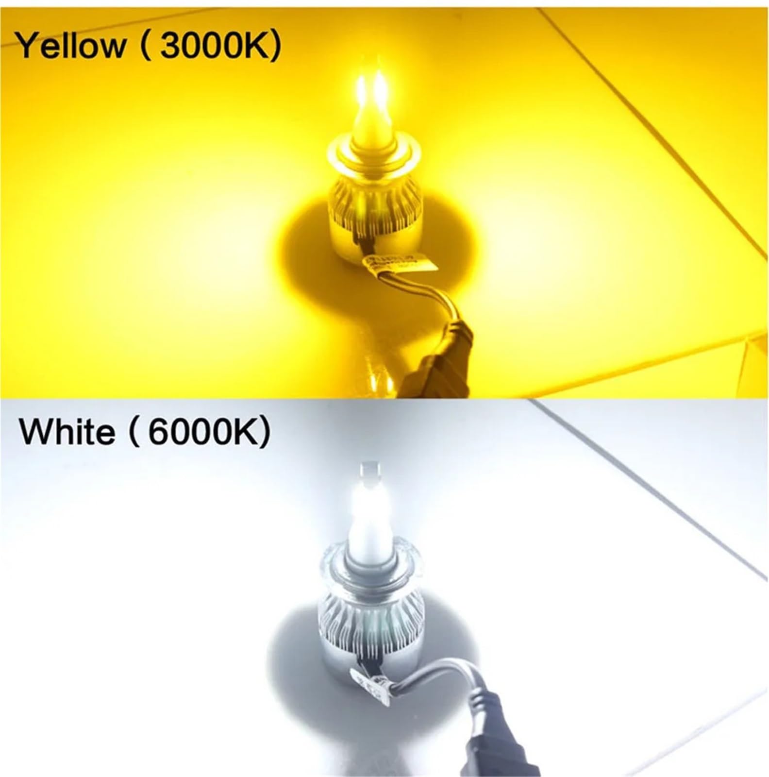 Reflektor LED Do golfa 6 MK3 30000 lm H15 Żarówki halogenowe | Żarówki LED do reflektorów