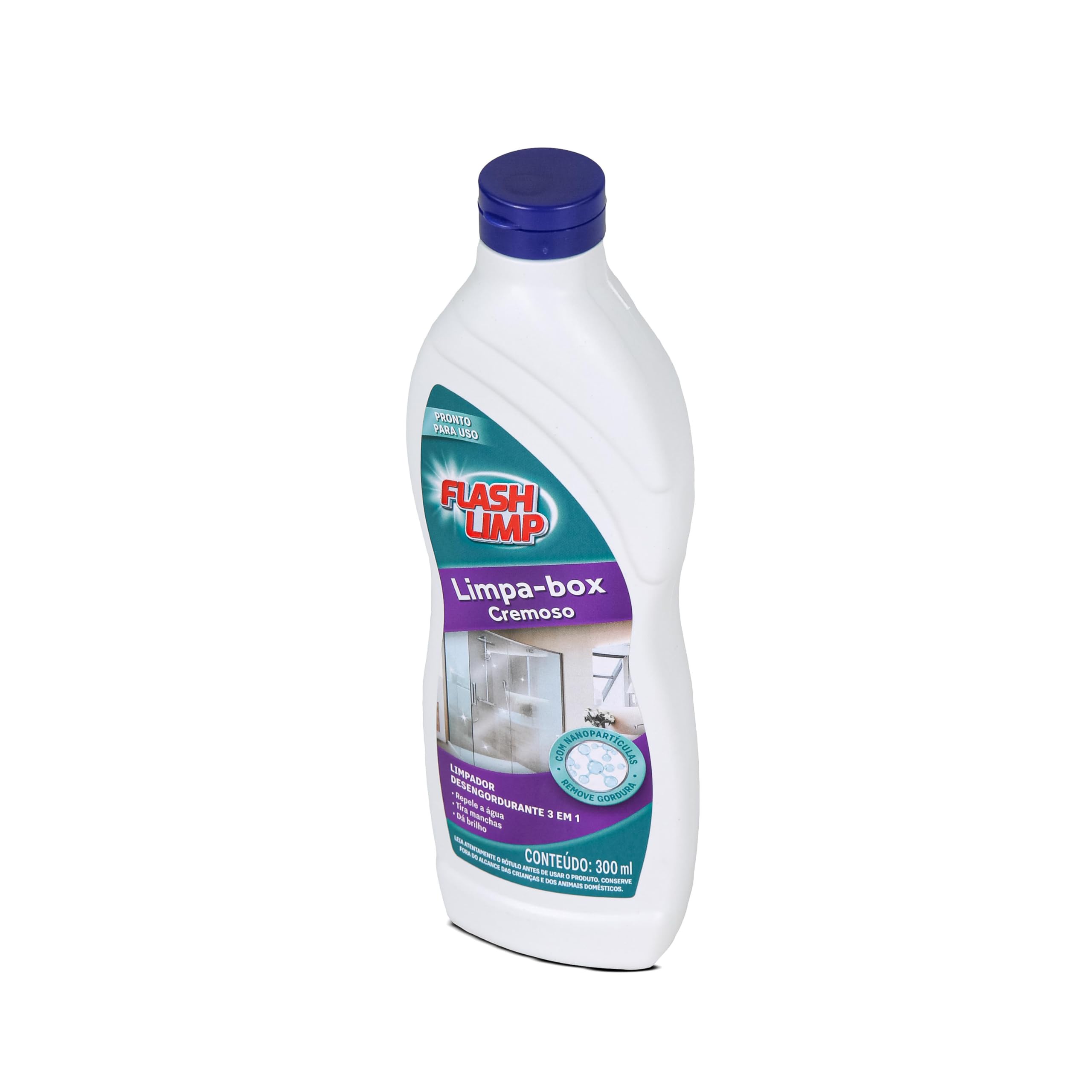 Flash Limp - Limpa Box Cremoso 300 ml - SAN2611 | Amazon.com.br