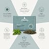 Peppermint & Marshmallow Herbal Blend - Amsterdam Café Herbal Tea - 100% Natural Refreshing & Mild Premium Loose Leaves for Tea & Applications (50g + Grinder)