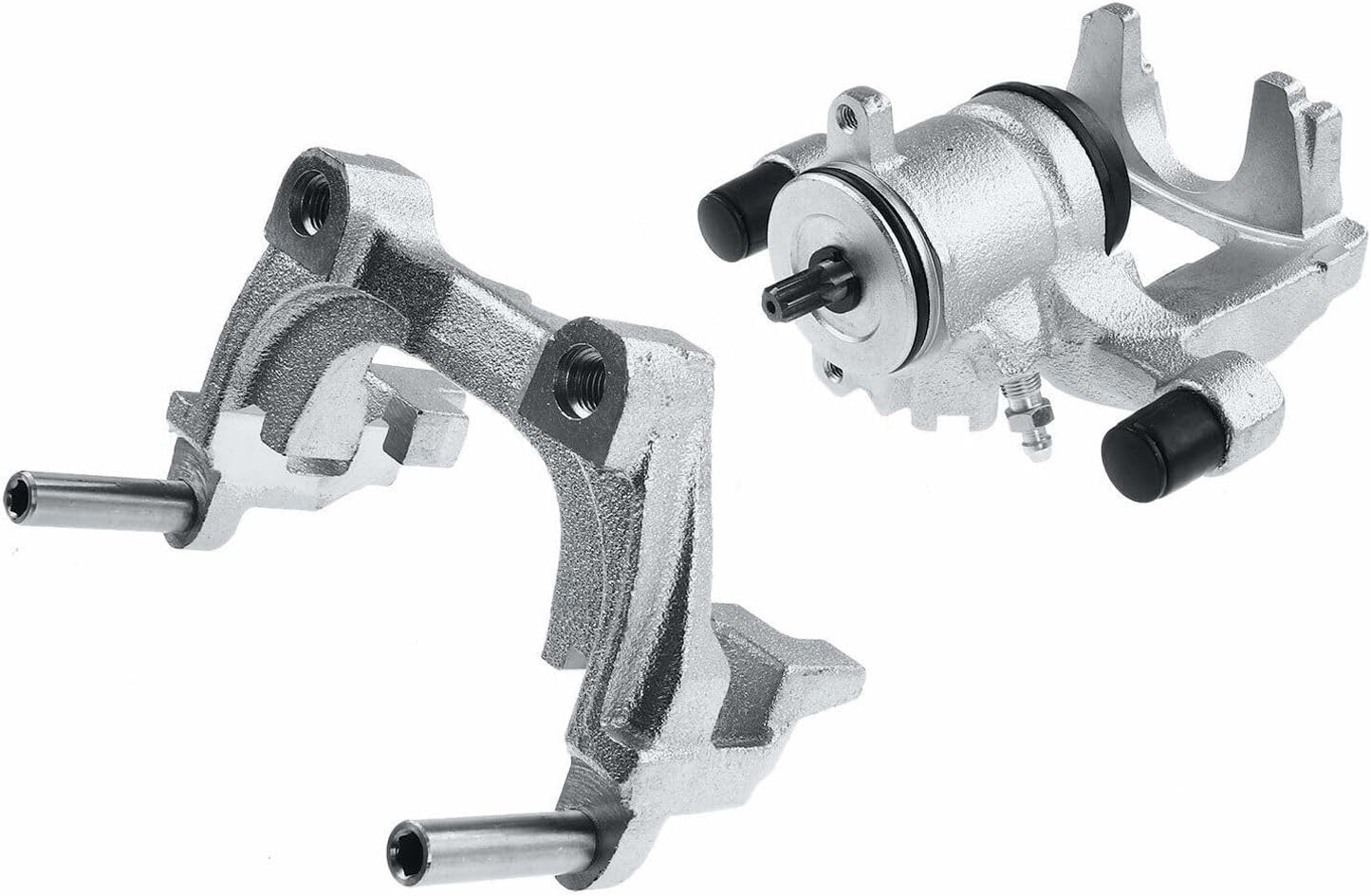 1pc Disc Brake Caliper Assembly Front Rear Left Driver Side Steel Metallic 1-Piston with Bracket for VW,for Seat,for Audi 344836 14133674