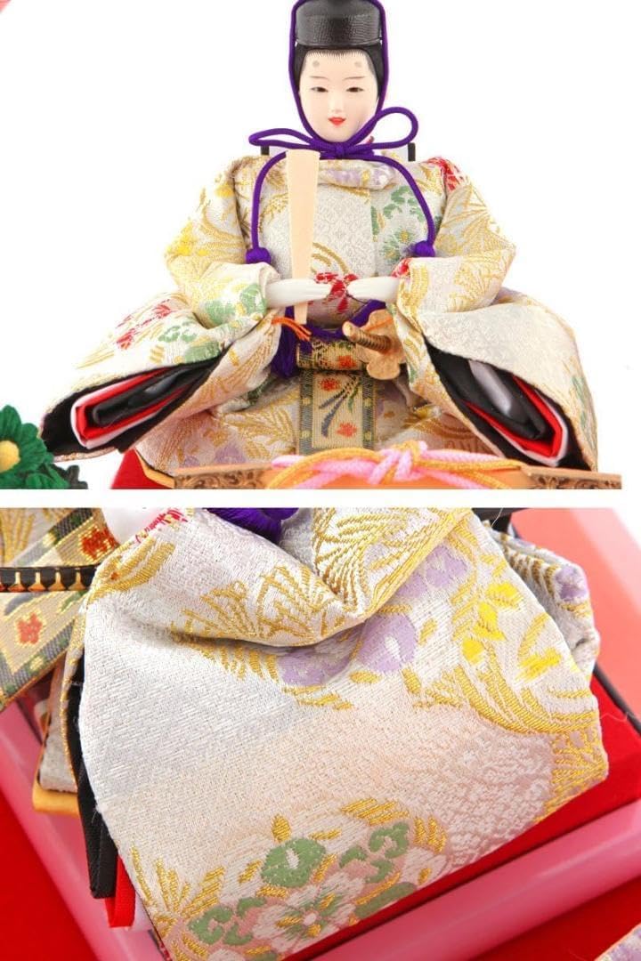 新品 2025年度新作 雛人形 ひな人形（親王飾り）清玉作 パールピンク 新品 2025年度新作 雛人形 ひな人形（親王飾り）清玉作 パール