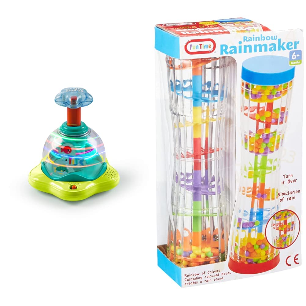 Bright Starts Press And Glow Spinner Cause And Effect Musical