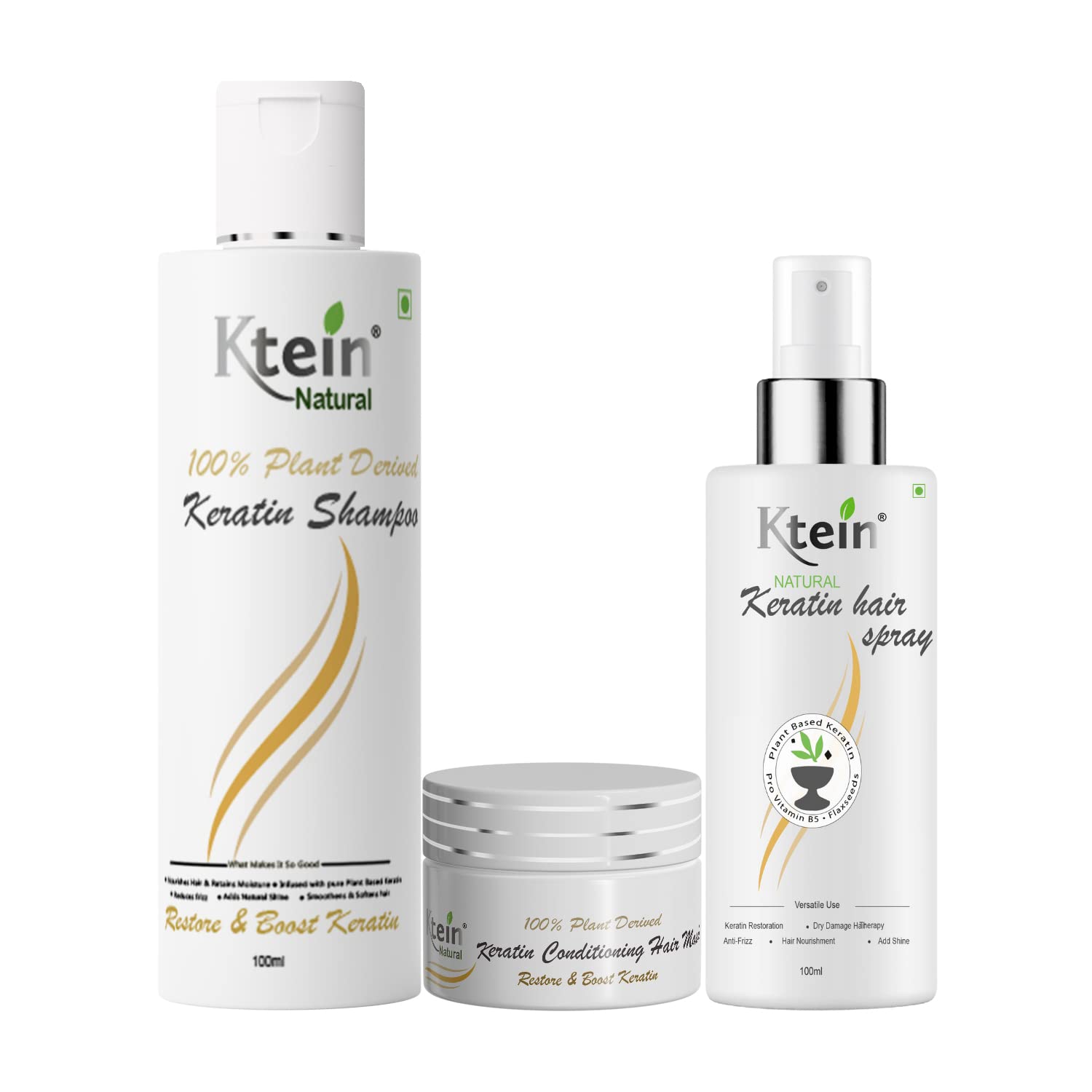 Natural Keratin Combo (100ml)