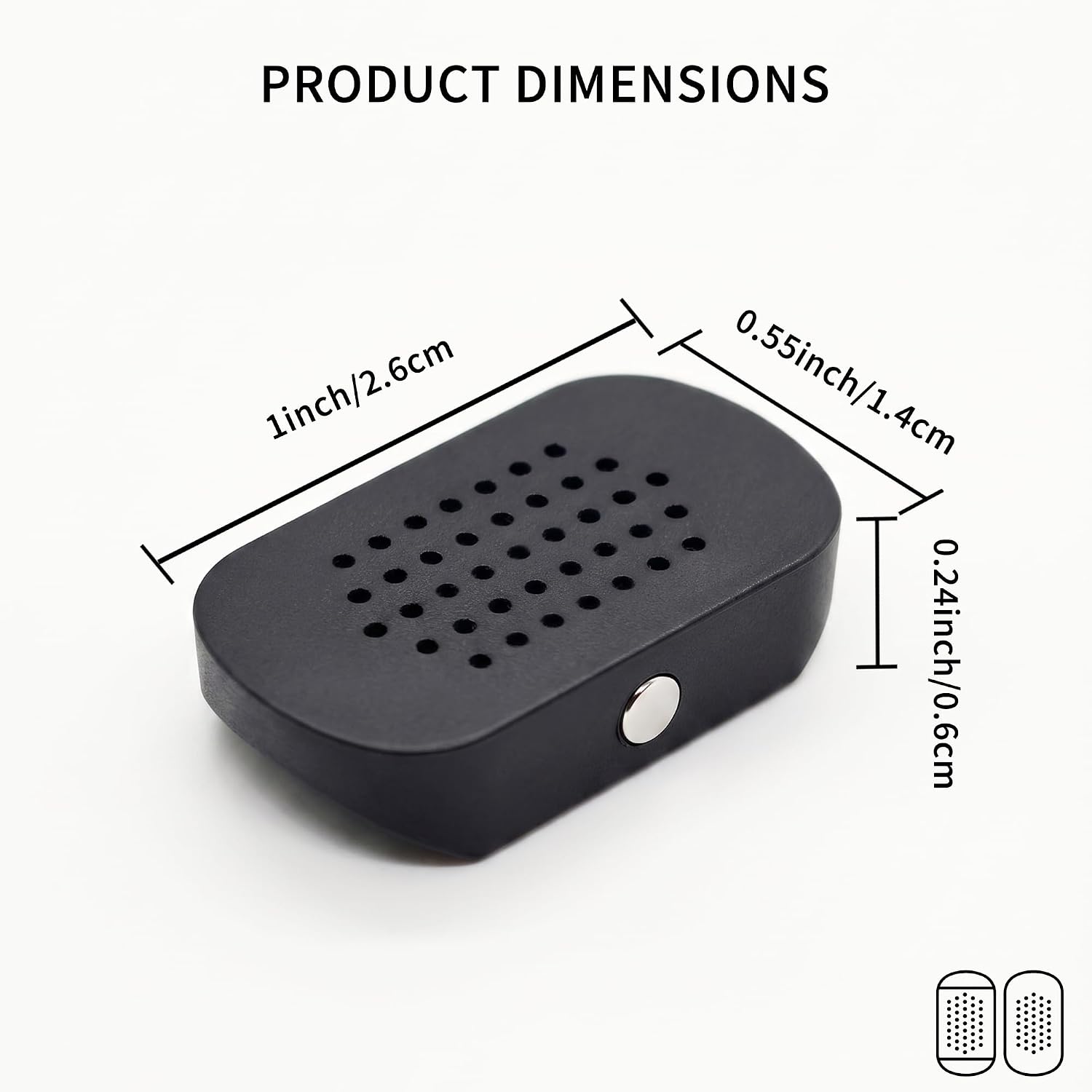 2 Pcs Back Cover Replacement for P 3 P 2 P Plus | Hardware Accessories & Parts