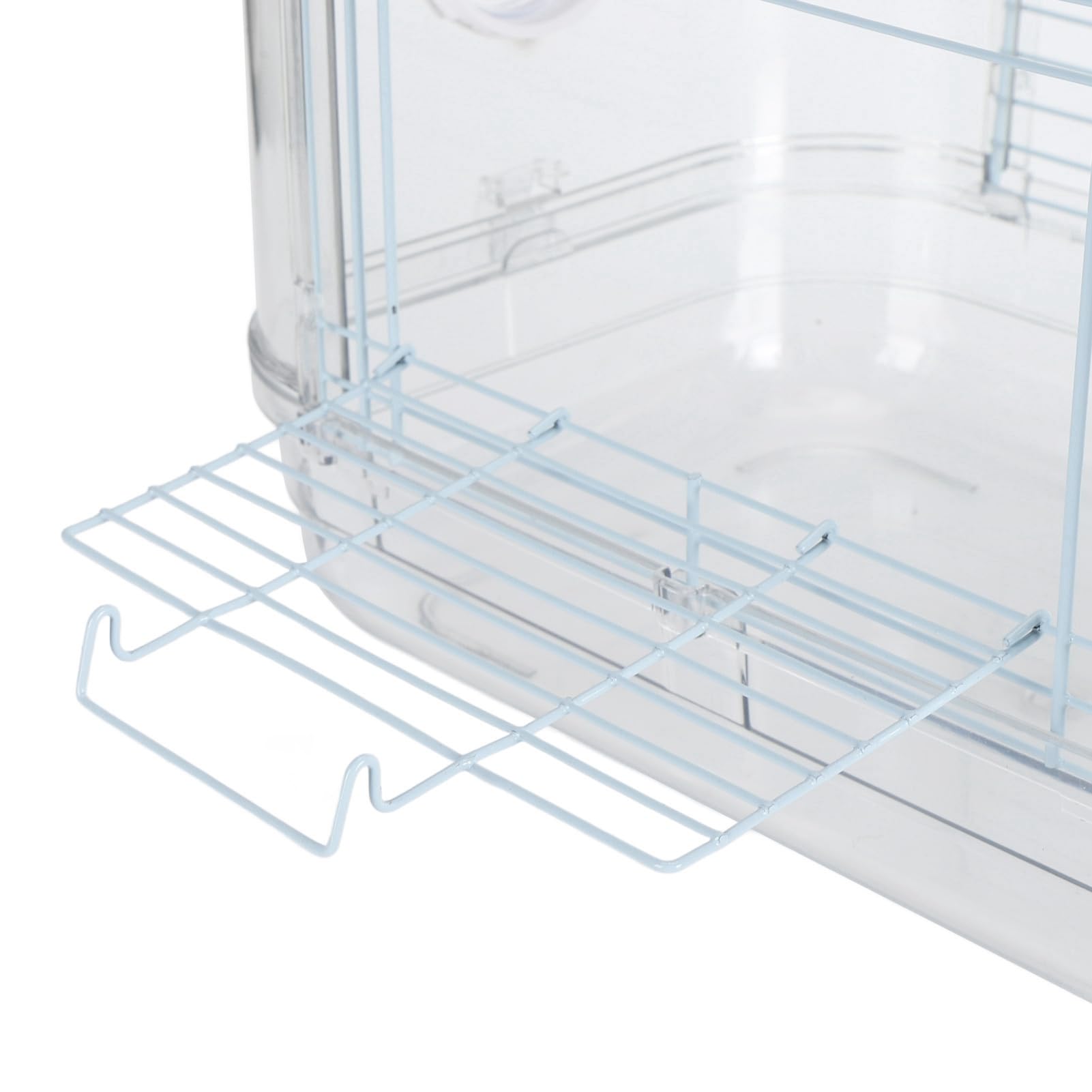 Jaula para hámster de Doble Capa, Jaula Grande con Botella de Agua y Ruedas para Correr, Divertida casa interactiva para Animales pequeños, construcción de ABS y Alambre de Hierro