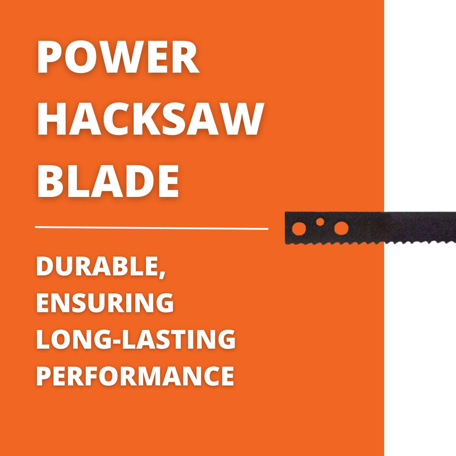 Fein Power Hacksaw Blade with Premium High Speed Steel - Long-Lasting Performance on Tough Metals, High-Strength Cutting Edge - 12 Inch Length, 1 Inch Blade Width,16 TPI - 69908104003