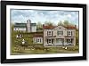 ArtDirect Spring at J.H. Williams Farm 18x13 Black Modern Wood Framed with Double Matting Museum Art Print by Jacobs, Billy