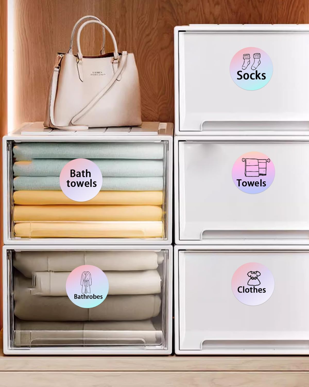 Round Thermal Labels, Thermal Printer Labels use for Barcode, Shipping, Customized, Circle Direct Thermal Stickers Label for Printer, 500PCS/ 1 Roll, 2 inch, Gradient Pink - Image 7