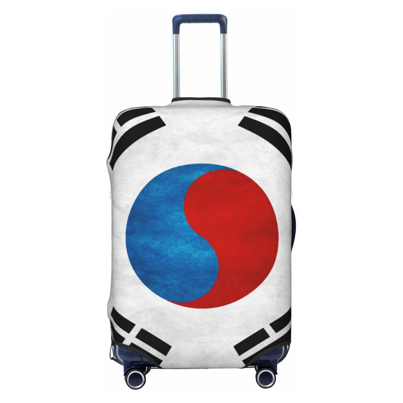 Amazon.co.jp: スーツケースカバー 韓国 国旗 トランクカバー キャリー