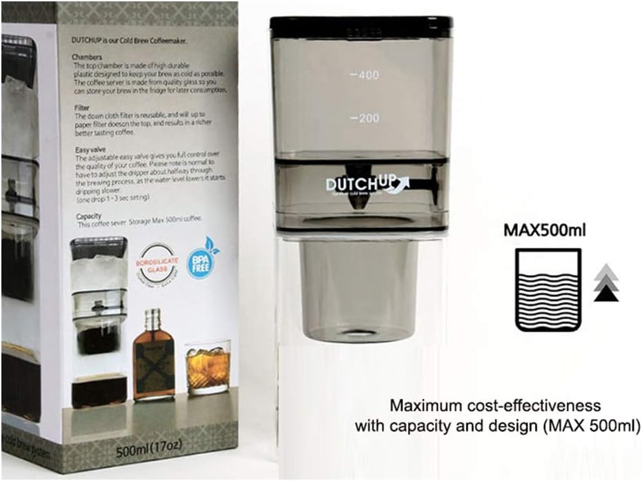 nobrand JENNISCO DUTCH Coffee Maker 500ml Cold Brew Dutch Drip Type Hand Drip Coffee Making