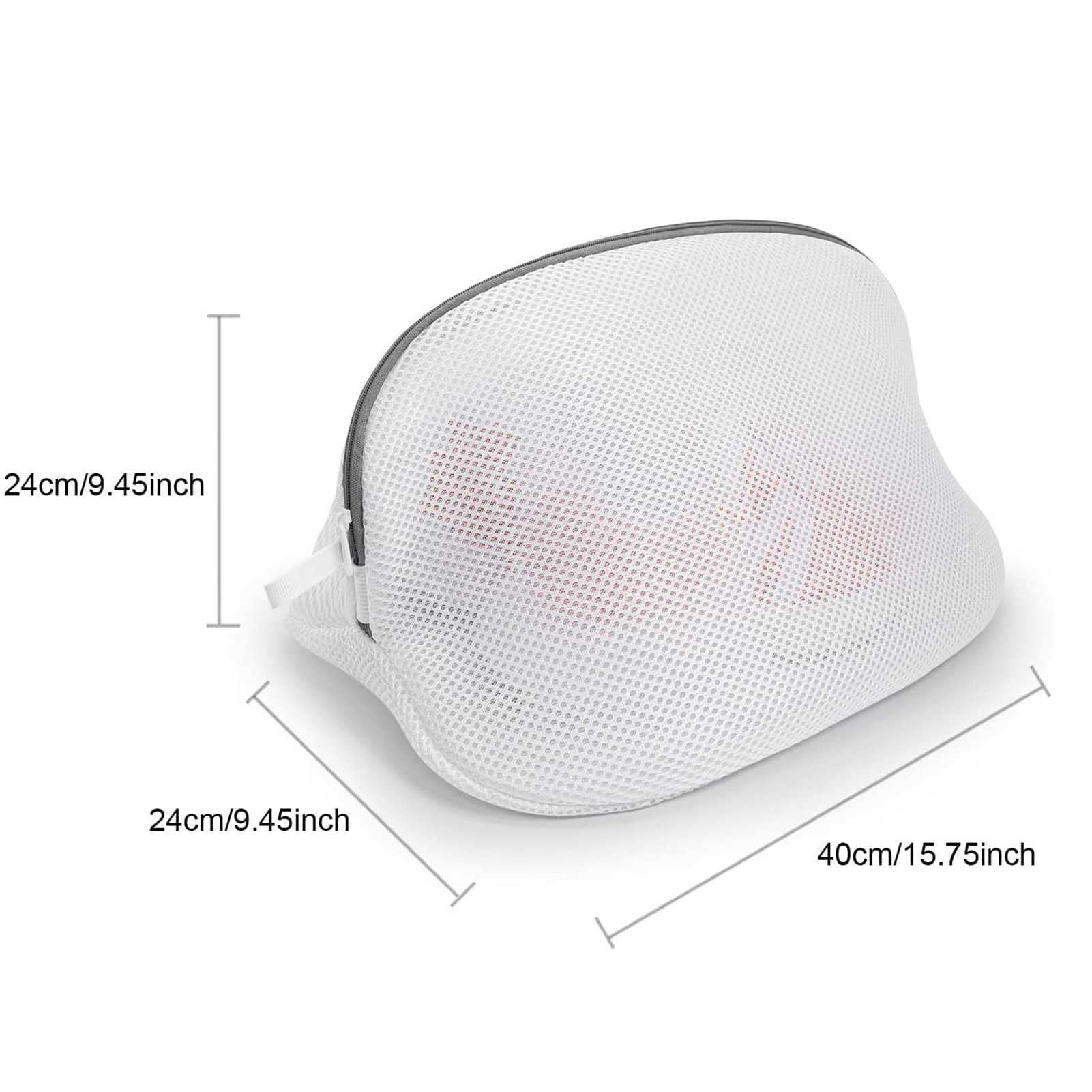 Schuhwaschbeutel, Reisegewebebeutel, Mesh-Stoffe, Wiederverwendbare Waschbeutel, Waschmaschine und Trocknerschutz, Socke, BH, Sneaker-Reinigungssäcke (4 Stück)