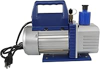 Vista 3 de Bomba de vacío 110V 1/3 HP 4.5 CFM Bomba de vacío de una sola etapa con botella