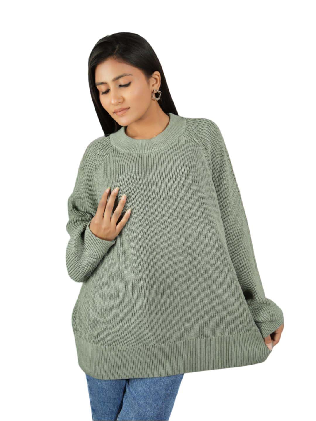 kotty Women's Cotton Blend Modern Pullover Sweater-picture-48