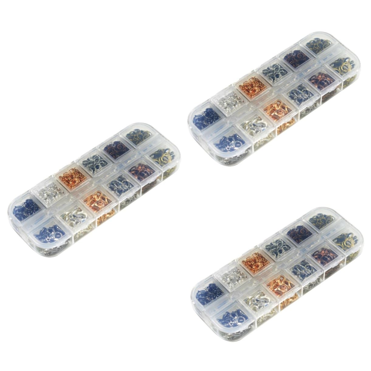 Lurrose 3 Juegos Cierre De Pinza De Langosta Broches De Langosta Encantos Collar Pulsera Kit Para Encontrar Joyas Diy Pulseras Broche De Langosta Hebilla De Garra 792 Piezas * 3