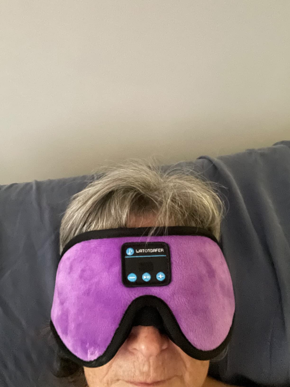 Sleep Headphones, 3D Sleep Mask, LIGHTIMETUNNEL Washable Sleeping Headphones with Ultra Thin Stereo Speakers Microphone Hands Free for Insomnia Travel