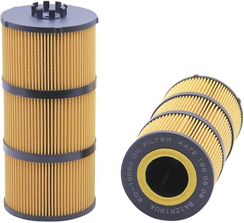 EO-10050-L - Filtro de aceitelubricante que reemplaza a A4721800109 LF17511 P7505 P551005 LP5090 57909 compatible con Detroit Diesel DD13 DD15 DD16