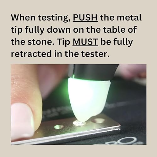 Miniatura 7 de GemOro Ultratester 3 Probador de diamantes moissanita y zafiro blanco negro