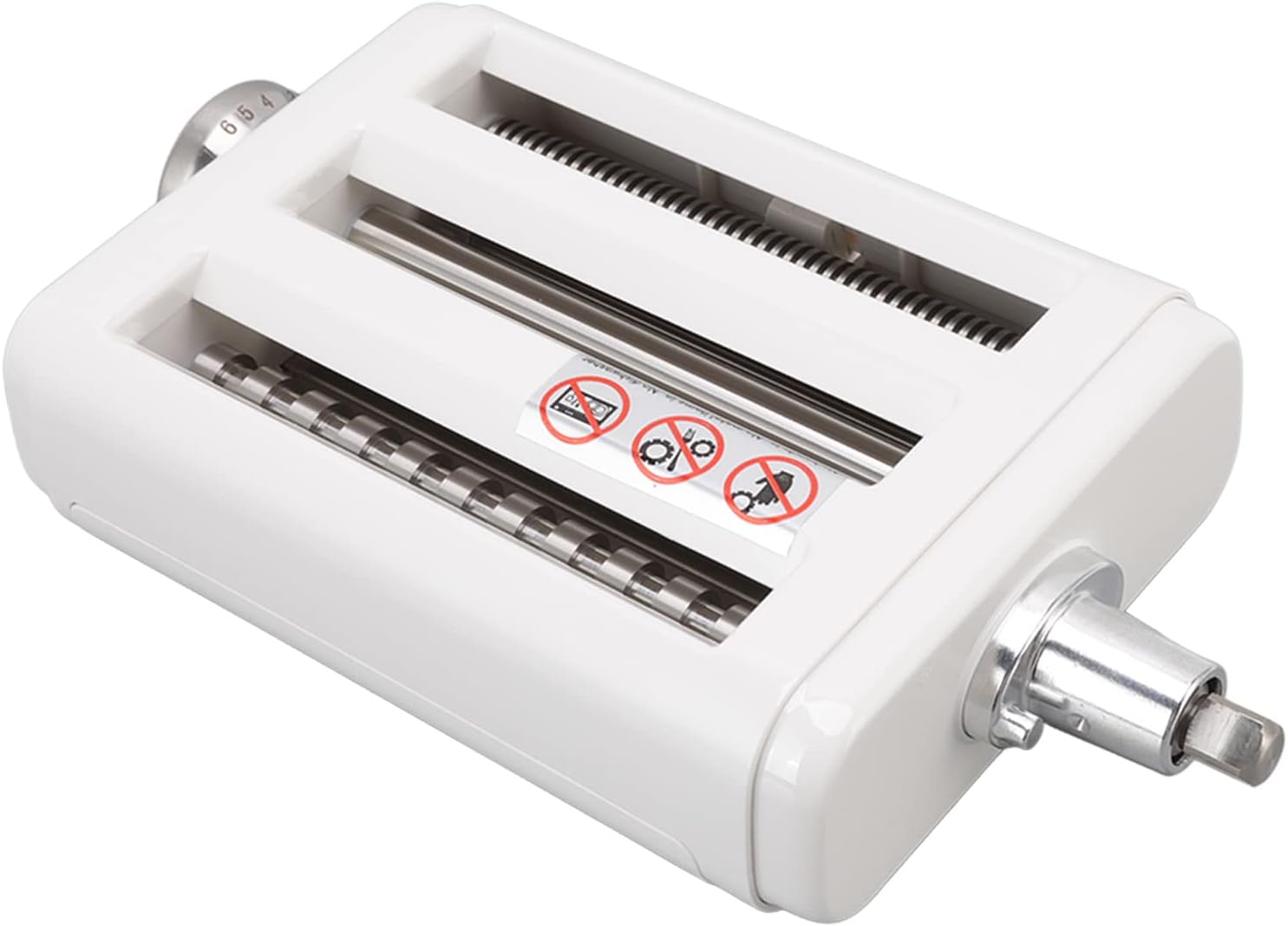 STAINLESS STEEL PASTA MAKER ATTACHMENT 3 IN 1 PASTA SHEET ROLLER FOR KITCHEN STAND MIXER