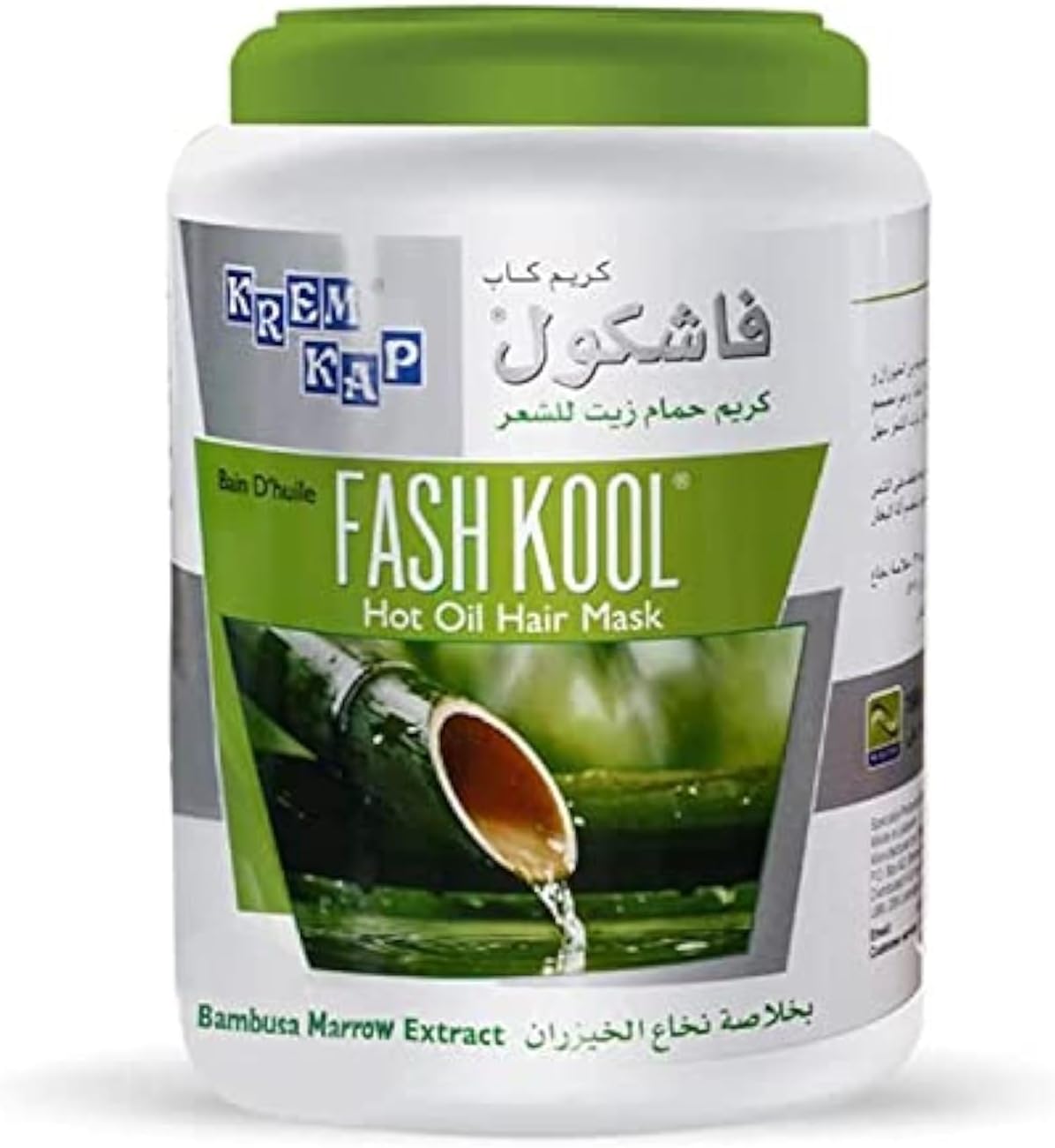 Fashkool Hot Oil Hair Mask With Bambusa Extracts, Rich in Vitamins and Minerals, Ideal For Strengthening and Conditioning Hair, 1500 ml