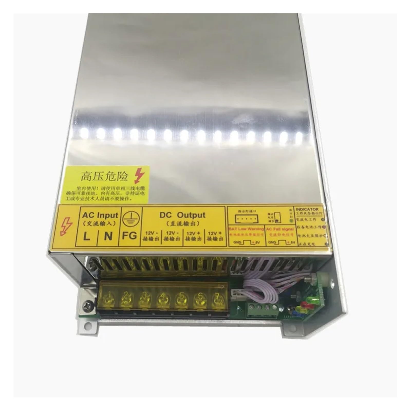 500 W Uniwersalny Regulowany Zasilacz Impulsowy Z Funkcją Ładowania 12 V 40 A Ładowarka Akumulatorowa 13,8 V AC Do Przetwornicy DC do kampera, samochodu, komputera, laboratorium(Lead acid battery)