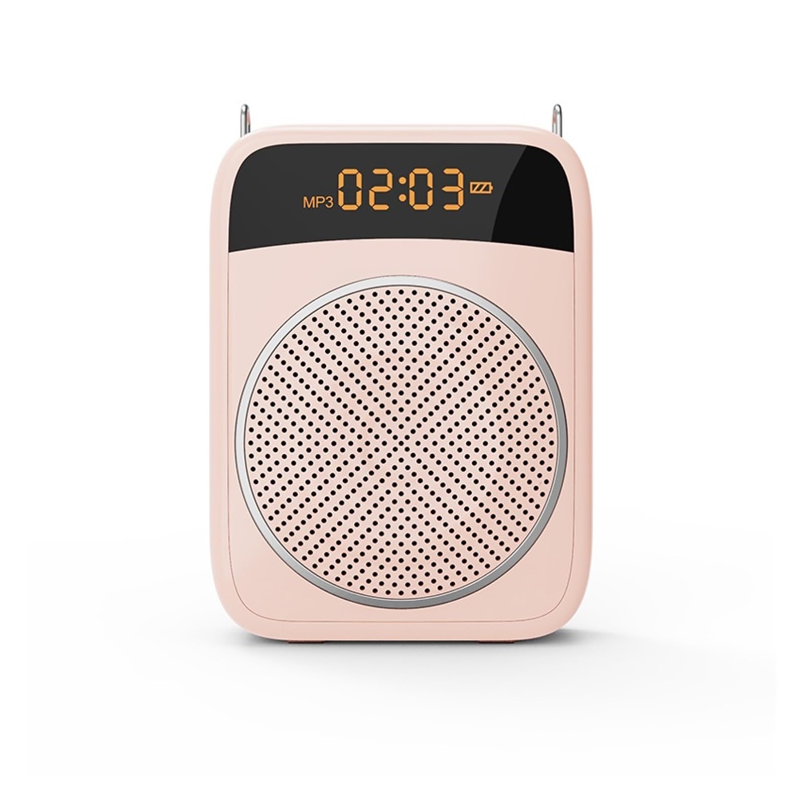Amplificador de voz con micrófono Amplificador De Voz Portátil De 15 W, Micrófono Con Cable, Audio, Altavoz Compatible Con Bluetooth, Guía For Profesores E Instructores Batería de larga duración, lige